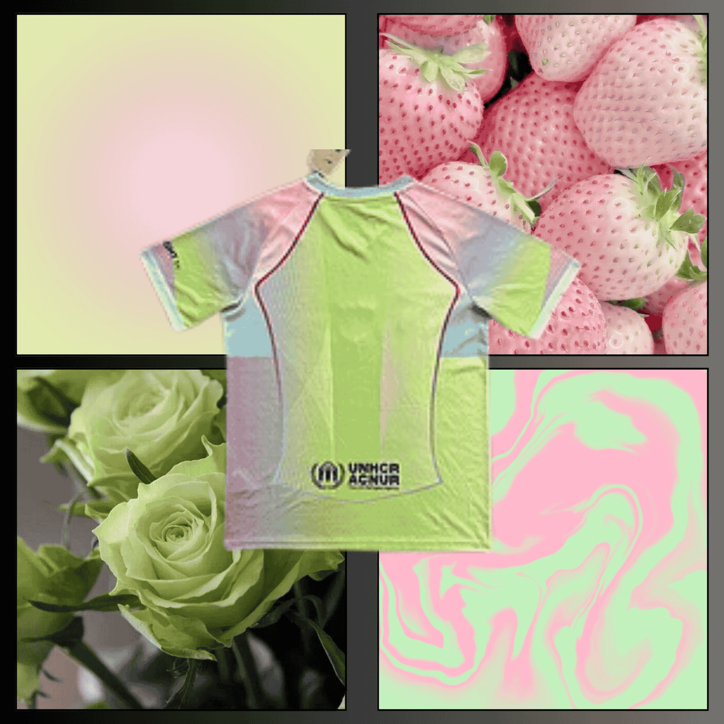 MAILLOT Special Barcelone Green/Pink
