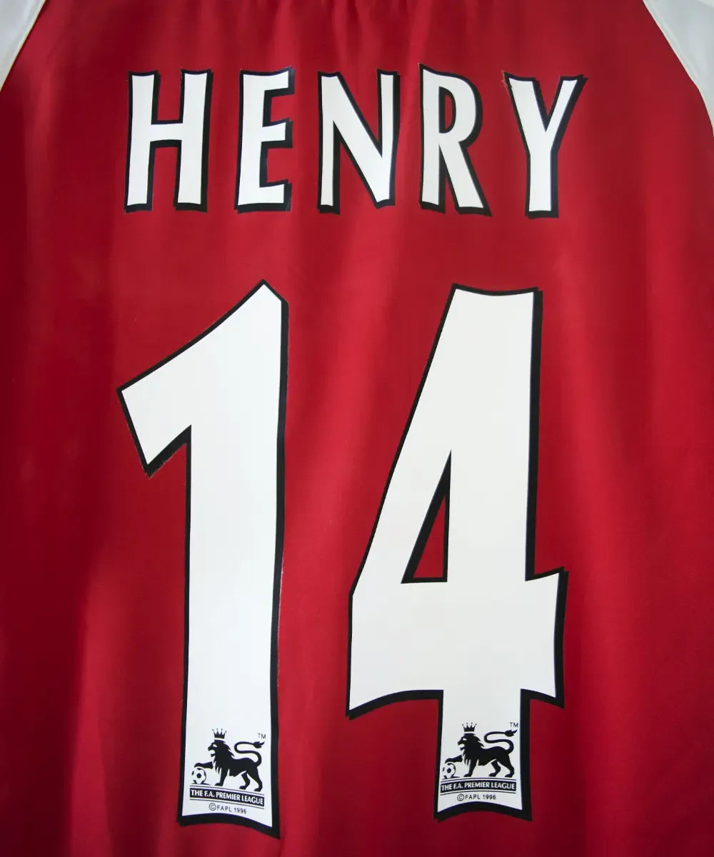 MAILLOT Arsenal Domicile 2003/2004 #14 Henry