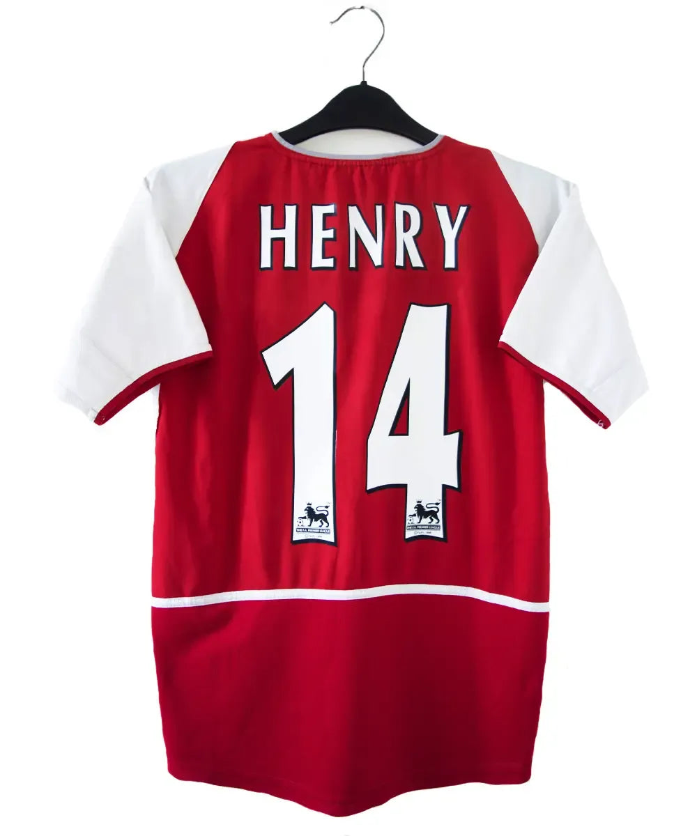 MAILLOT Arsenal Domicile 2003/2004 #14 Henry