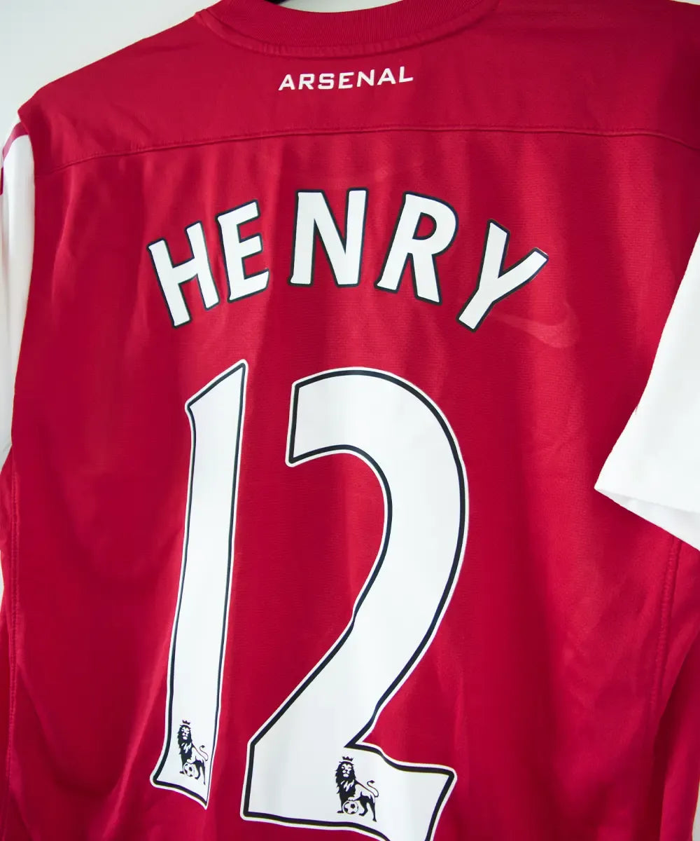 MAILLOT Arsenal domicile #12 Henry 2011/2012
