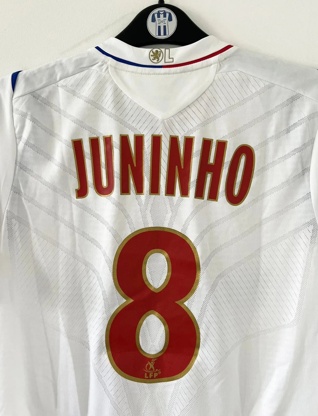 MAILLOT Olympique Lyonnais domicile #8 Juninho 2008/2009