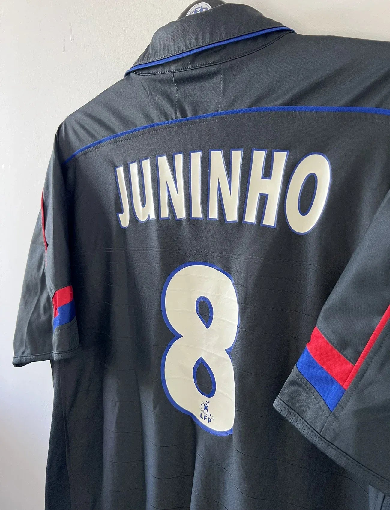 MAILLOT Olympique Lyonnais extérieur #8 Juninho 2003/2004