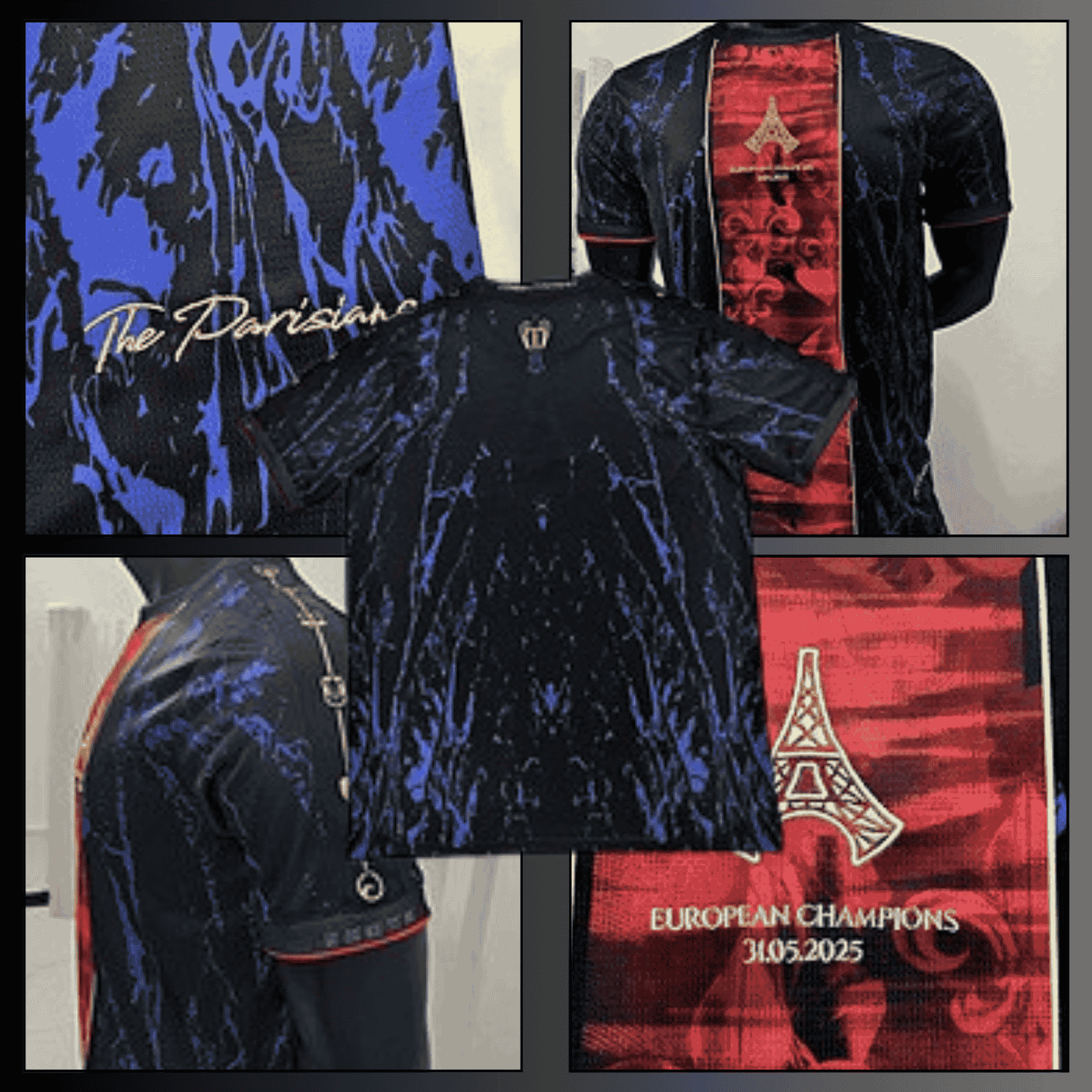 MAILLOT Special PSG "EUROPEAN CHAMPIONS"