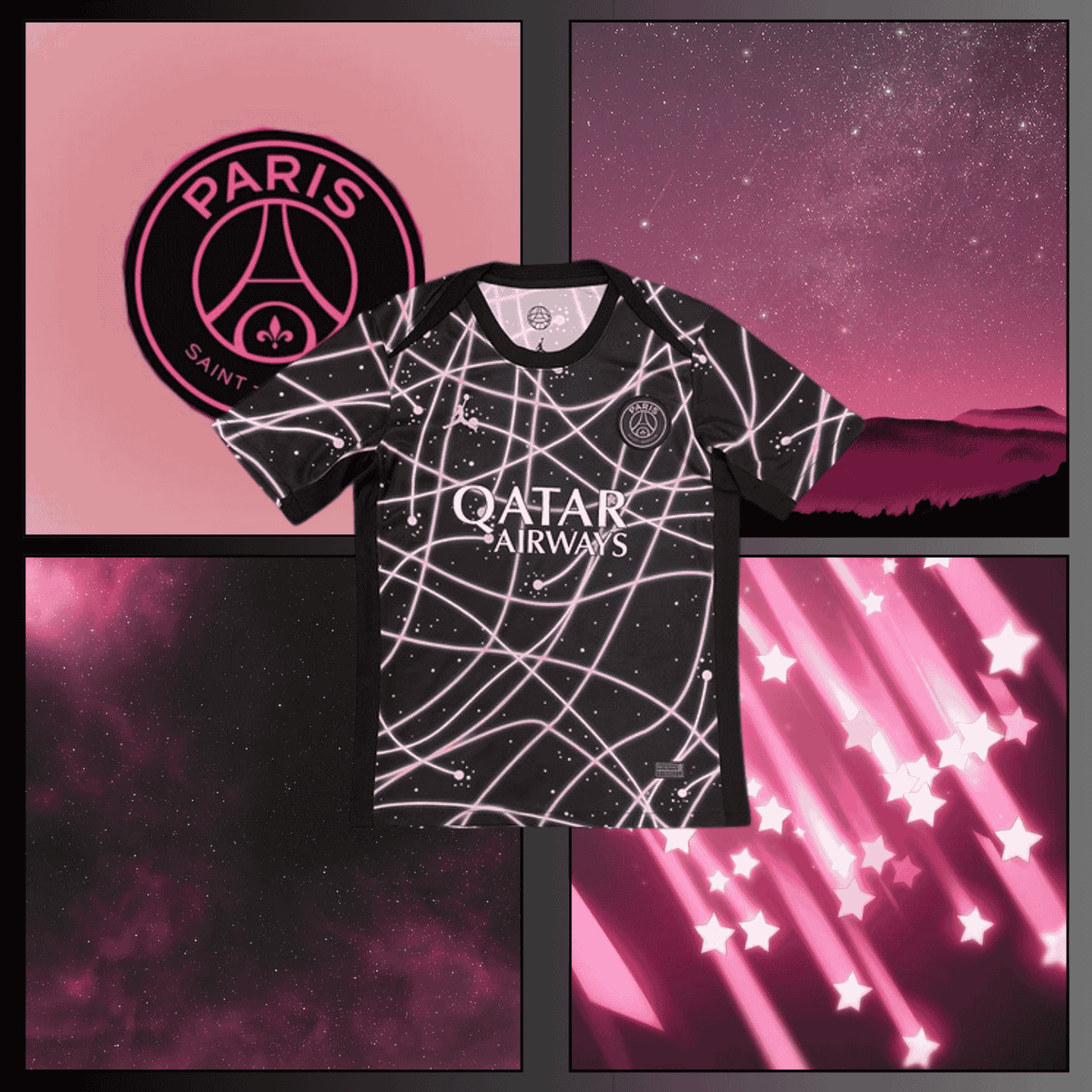 MAILLOT Special PSG "PINK STAR"
