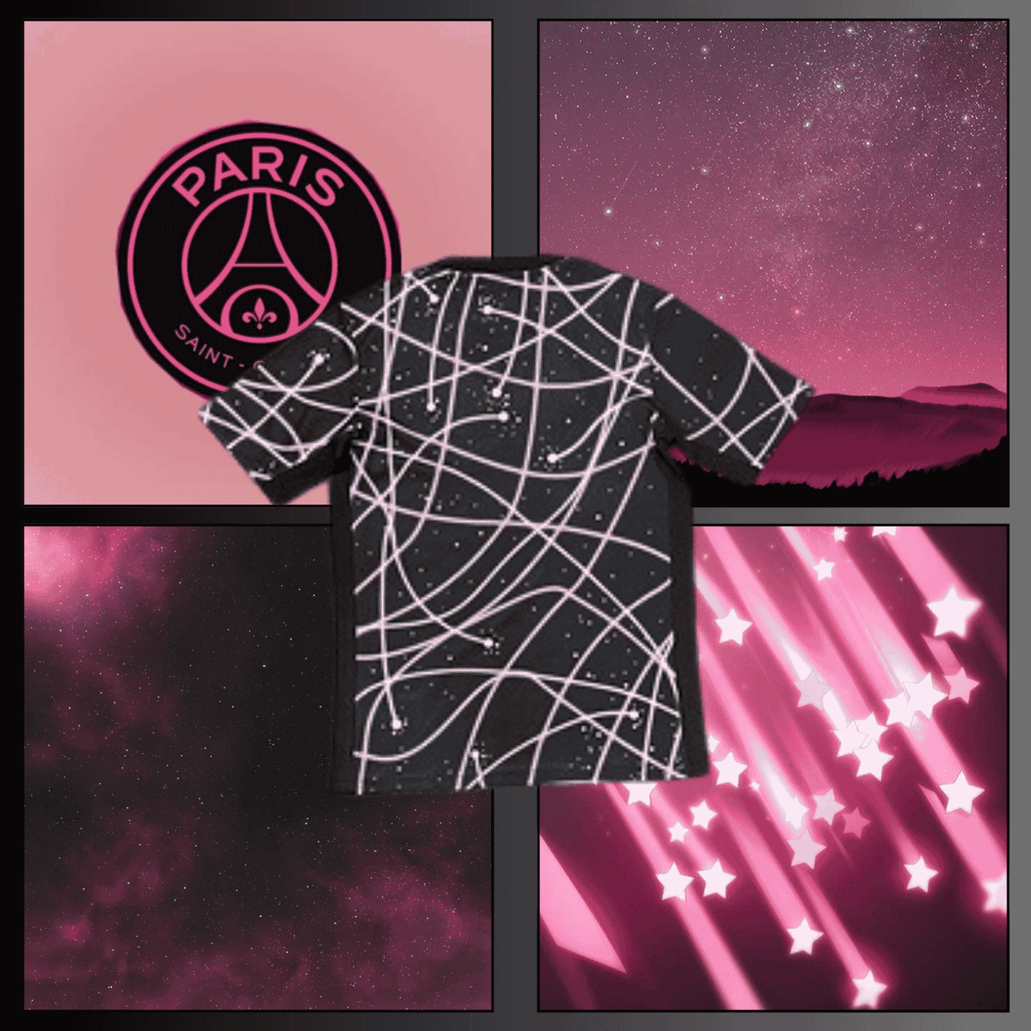 MAILLOT Special PSG "PINK STAR"