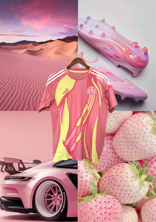 MAILLOT Spécial Scotland "PINK"