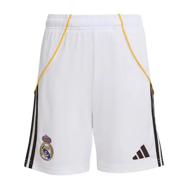 Tenue Domicile Kids Real Madrid 25/26 Blanc