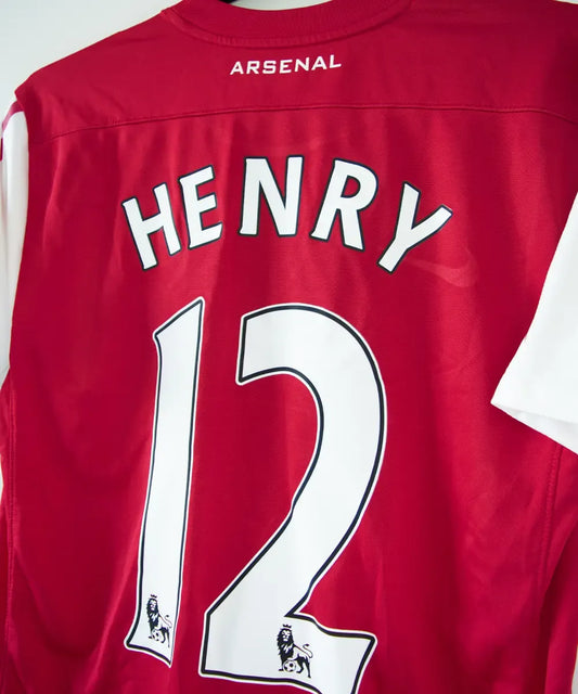 MAILLOT Arsenal domicile #12 Henry 2011/2012