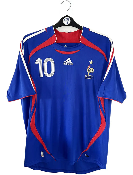 MAILLOT Equipe de France domicile #10 Zidane 2006