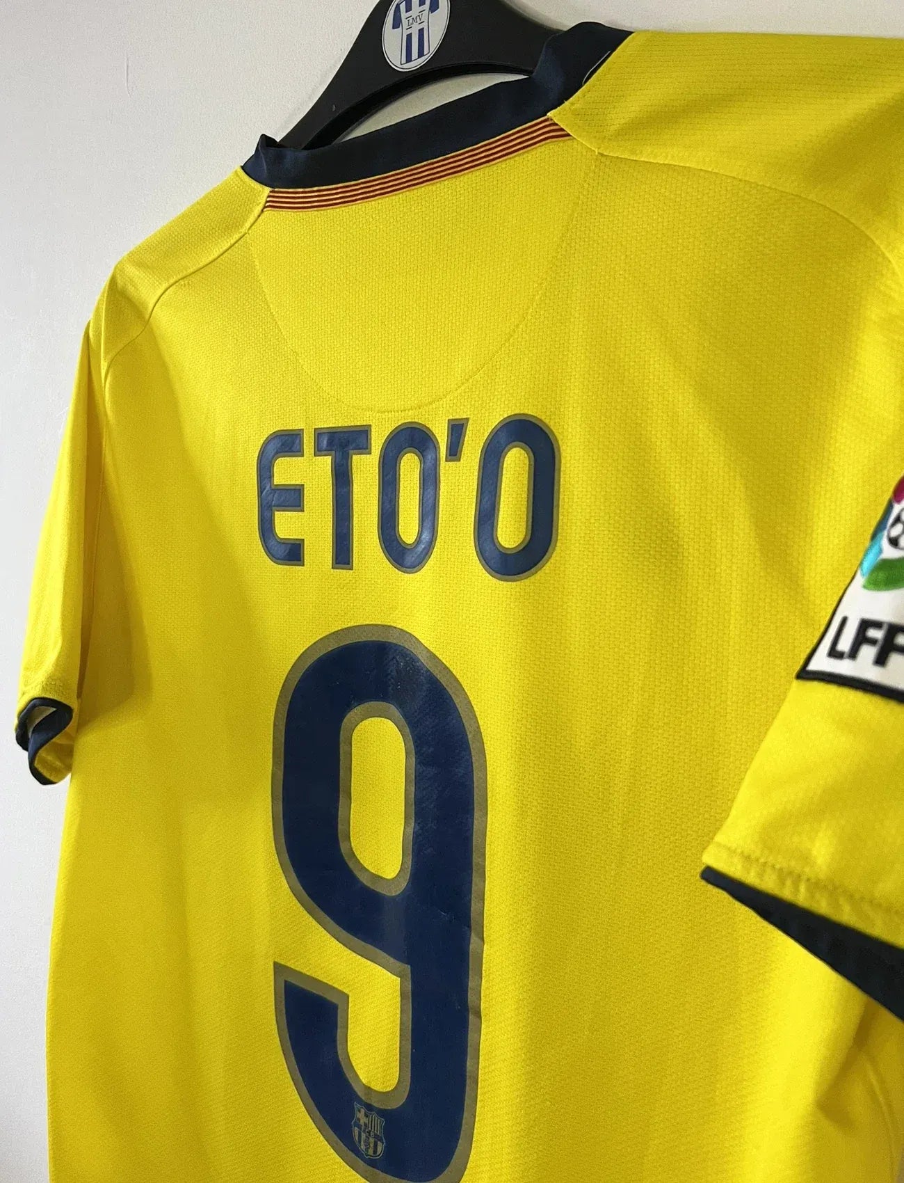 MAILLOT FC Barcelone extérieur #9 Eto'o 2008/2009