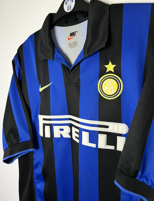MAILLOT Inter Milan domicile #9 Ronaldo 1998/1999