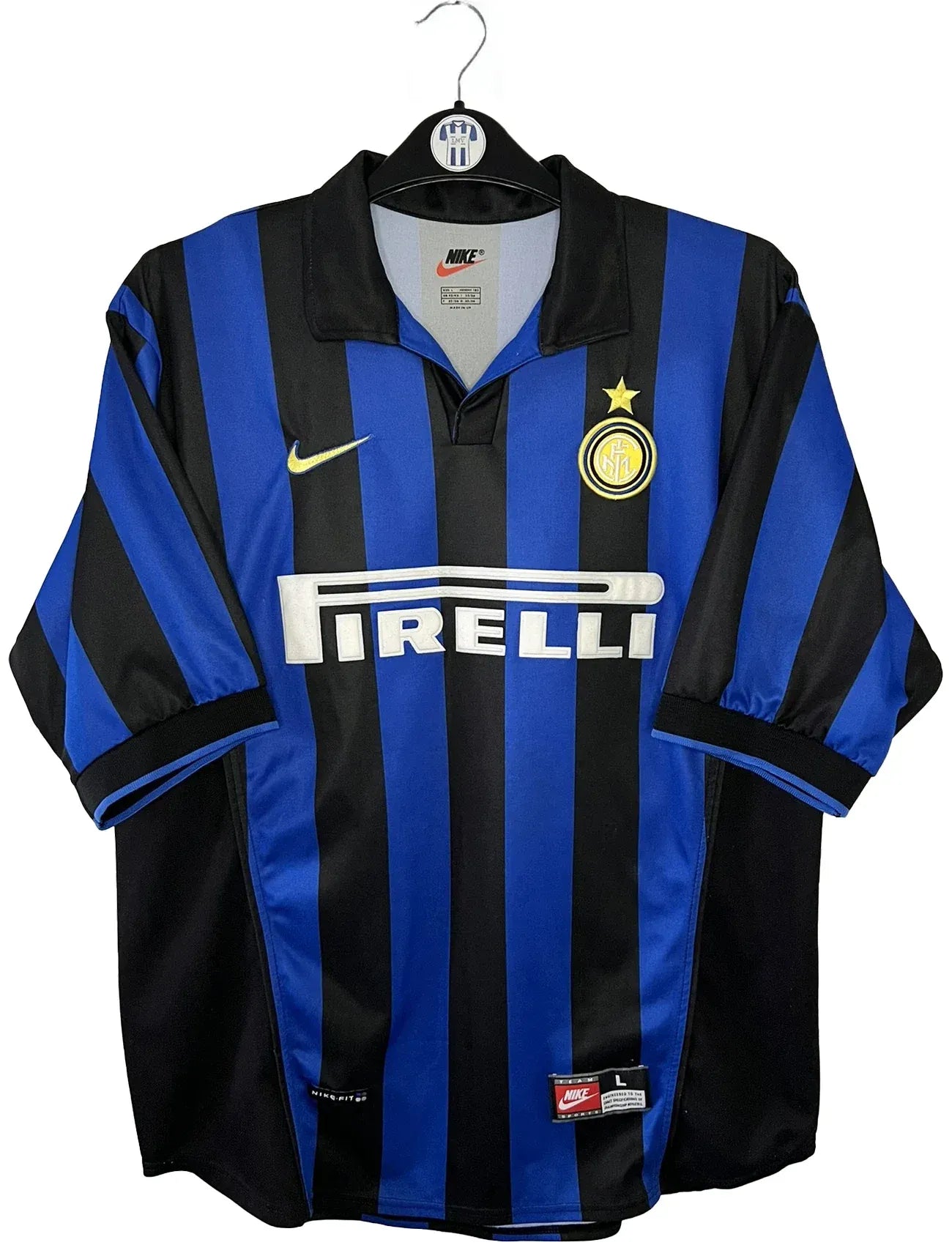 MAILLOT Inter Milan domicile #9 Ronaldo 1998/1999