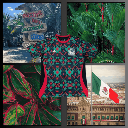 MAILLOT Special Mexique Red/Green