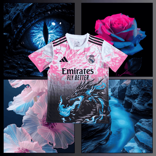 MAILLOT Special Real Madrid "BLUE DRAGON"