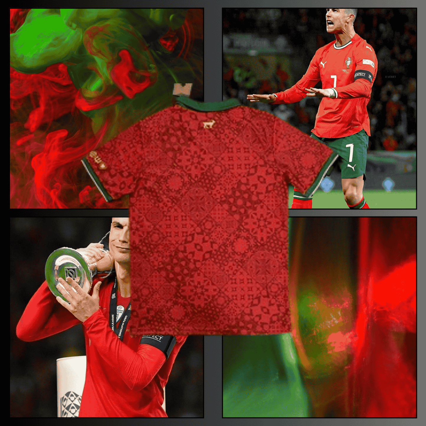 MAILLOT Special Portugal "RED CR7"